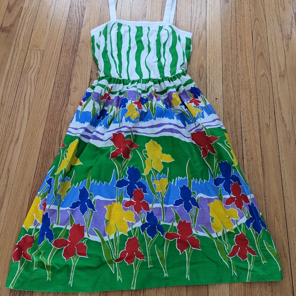 Vintage floral sundress
